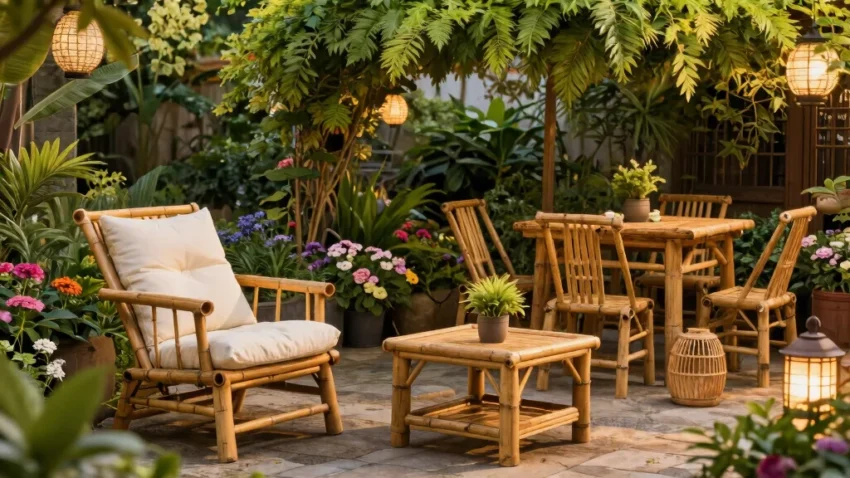 7 Bamboo Outdoor Furniture Ideas for an Eco-Friendly Garden