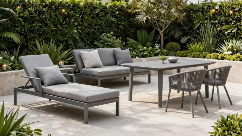 7 Grey Outdoor Furniture Ideas for a Sophisticated Patio Look