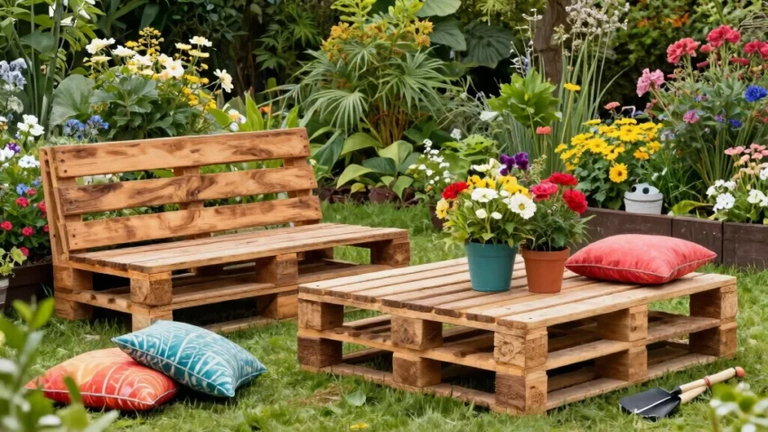 7 Pallet Garden Furniture Projects for a Budget-Friendly Makeover
