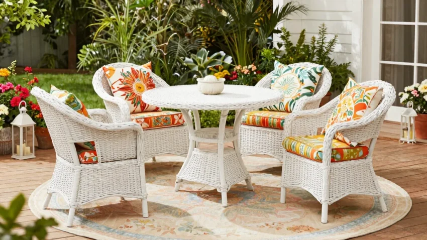8 Best White Wicker Patio Furniture Sets for a Fresh Classic Look