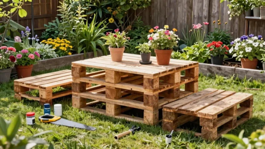 8 Pallet Furniture Outdoor DIY Ideas You Can Build Yourself
