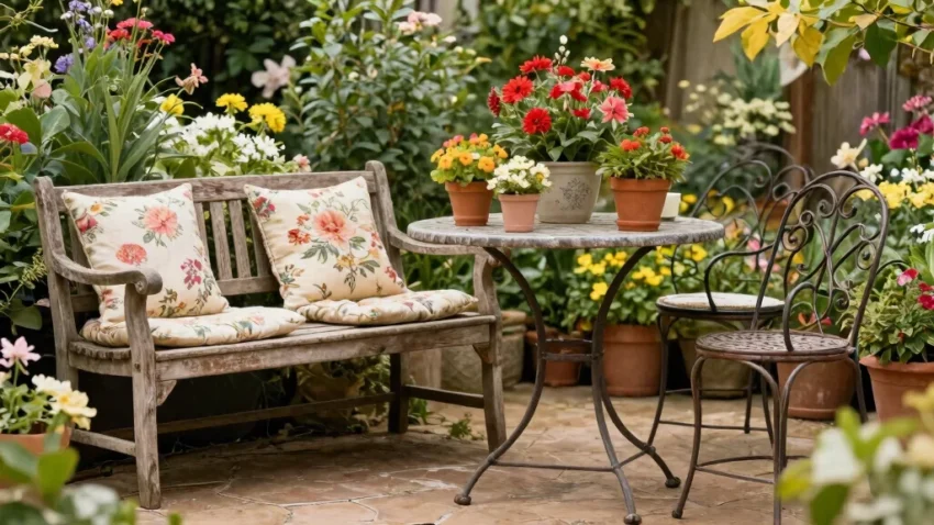 8 Vintage Outdoor Furniture Ideas to Add Charm to Your Garden